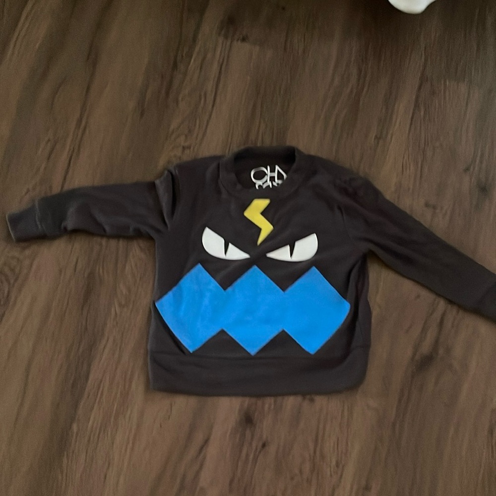 Chaser Sweatshirt Toddler Recycled Polyester Size 2 NWOT